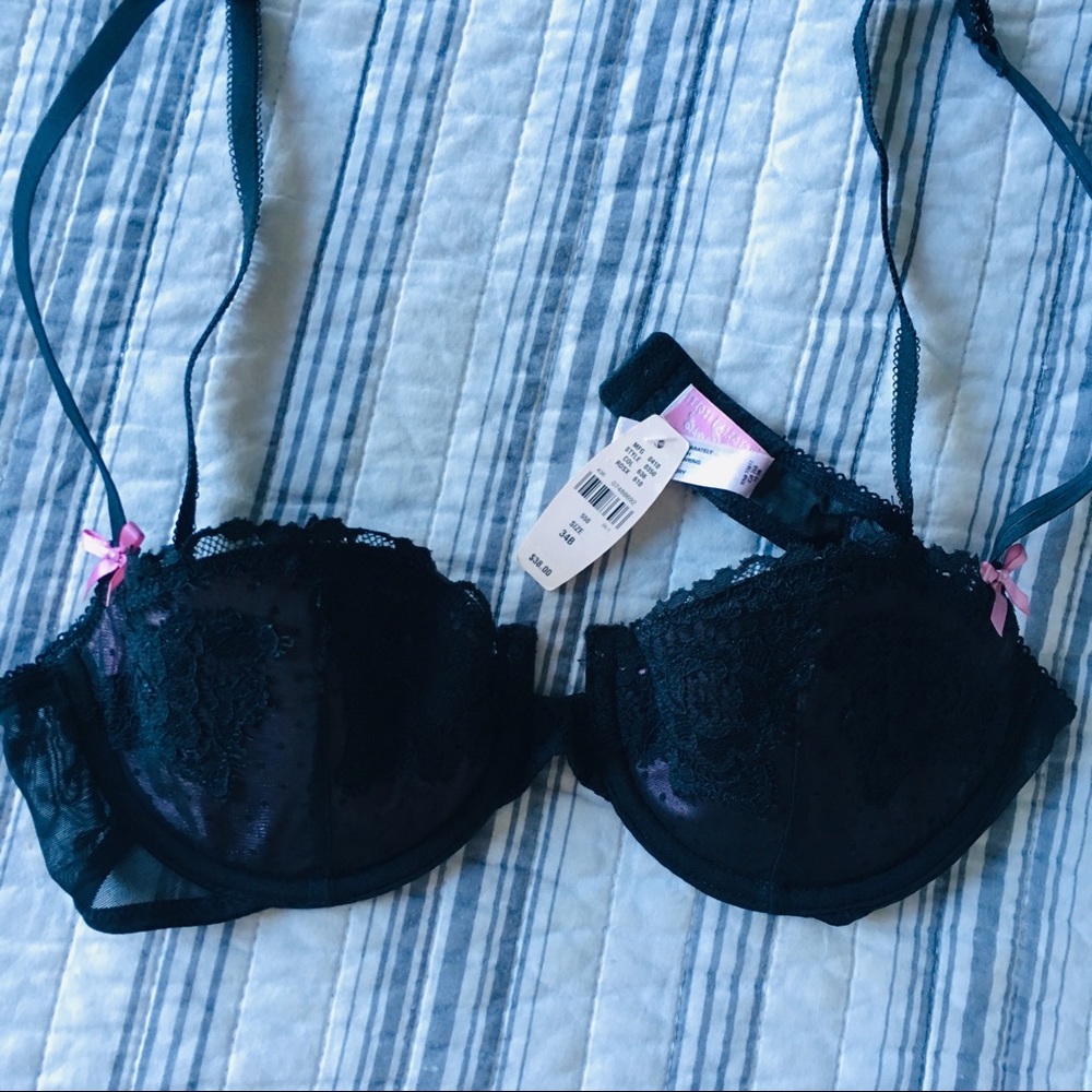 Victoria Secret Lace Unlined Balconet Bra